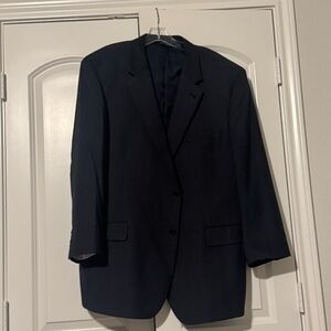 Men’s JoS. A Banks 100% Wool Navy Sports Coat 48R